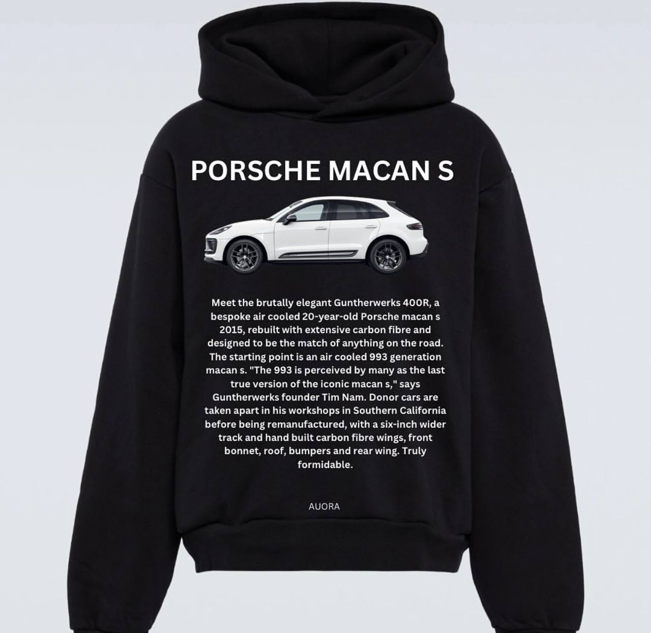Unisex Hoodie - Porsche Macan S | Comfortable & All Season Wear
